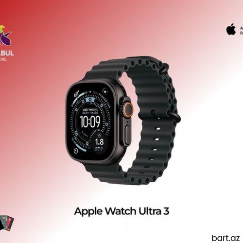  Apple Watch Ultra 3 (49 mm, Black Titanium) 