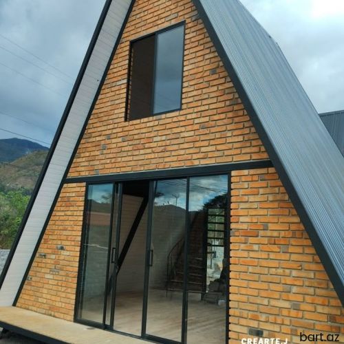Arzuladığınız A-frame evin tikintisi