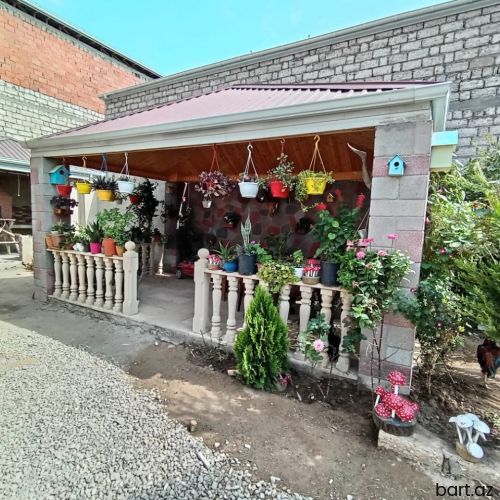 2 otaqlı həyət evi