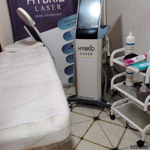 Hibrid lazer aparatı