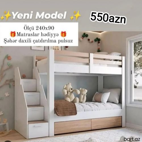 İkimərtəbəli çarpayı 