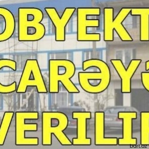obyekt  icare  verilir 