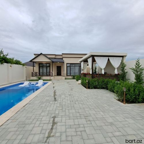 4 otaqlı bağ evi