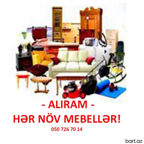 Istifadə olunmuş hər növ mebel alıram