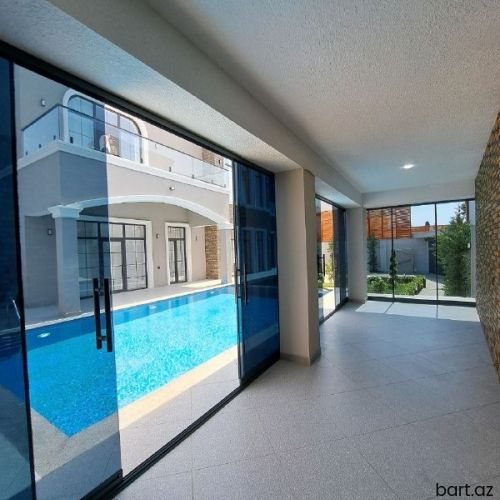 6 otaqlı bağ evi