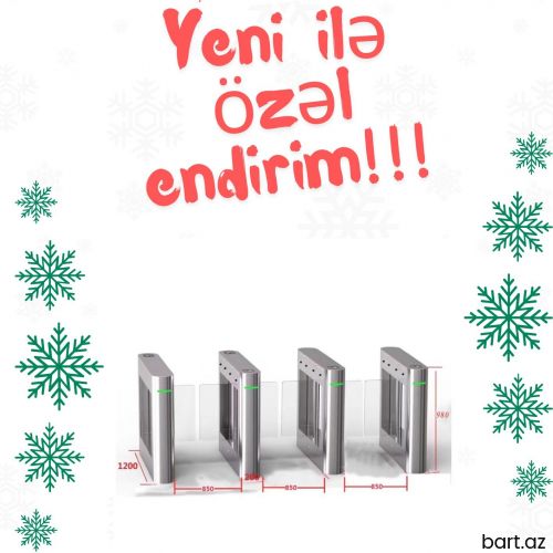Fast turniketlər (şüşəli, sürətli) daxili