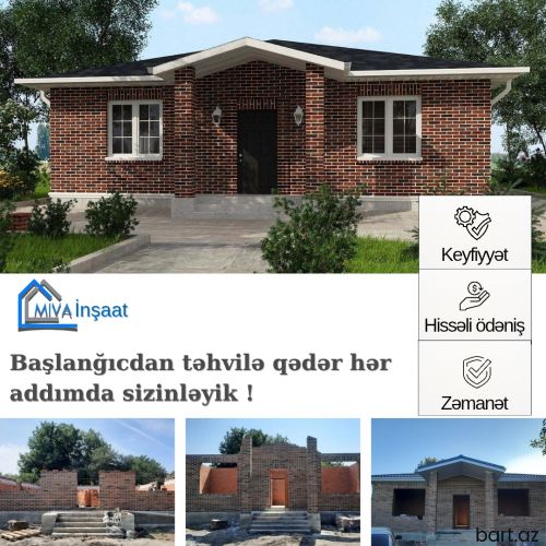 Ev, Villa, Bağ evi tikintisi