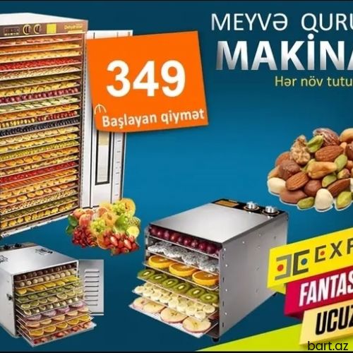 ● Meyvə qurudan makina