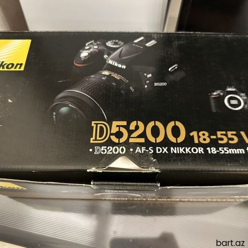 Nikon 5200D profesional fotoaparat. 