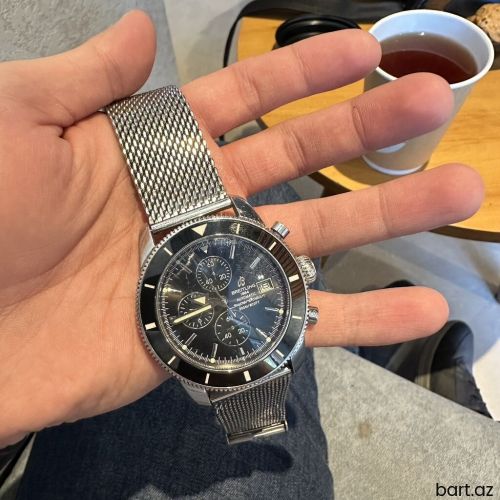 Qol saatı, Breitling, rəng - Gümüşü