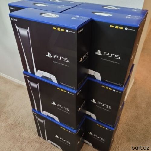 Sony Playstation PS5 Digital/Disc Bundle + Extras 