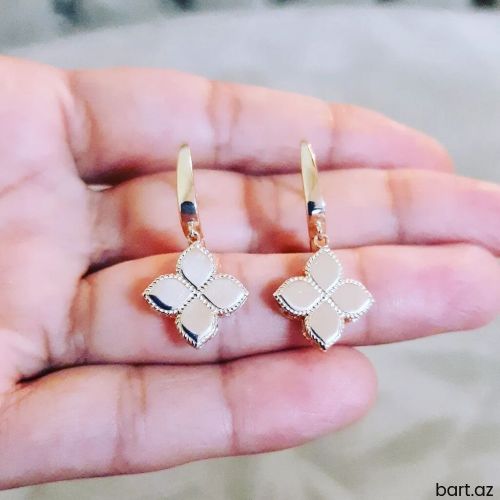 Sırğa, Tiffany, Sarı qızıl, 585 Əyar