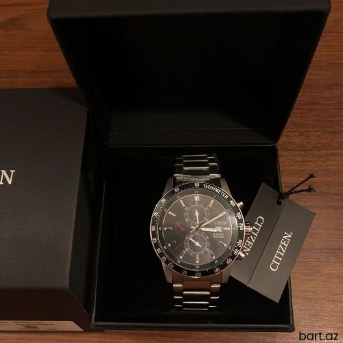 Citizen Stainless Steel Black Dial